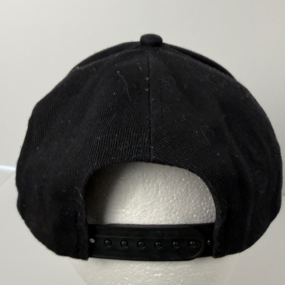 Aldo Black Cap with White Embroidery - Picture 2 of 4